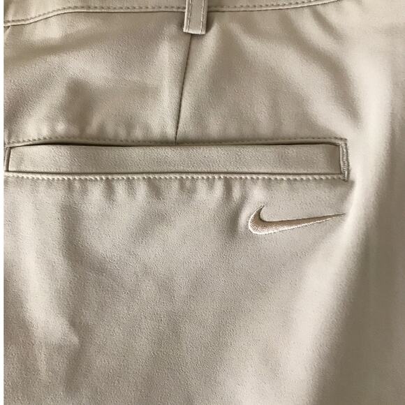 Nike Mens Tan Coaches Performance Chino Pants Size 40 Unhemmed - Picture 8 of 12